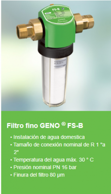 Filtro Geno FSB1