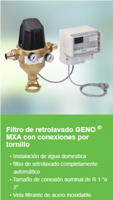 GENO� backwash filter MXA